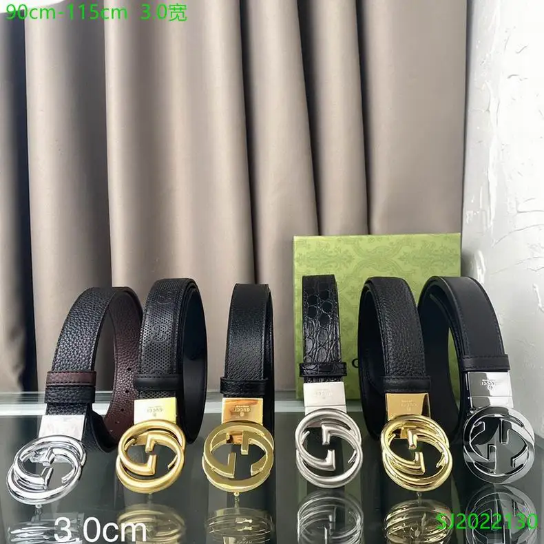 Gucci Belt 30mmX90-115cm 7D02